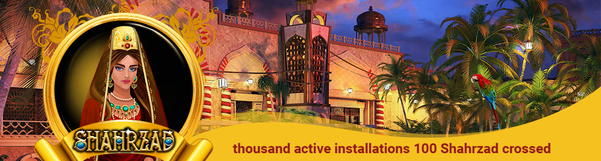Shahrzad crossed 100 thousand active installations!
